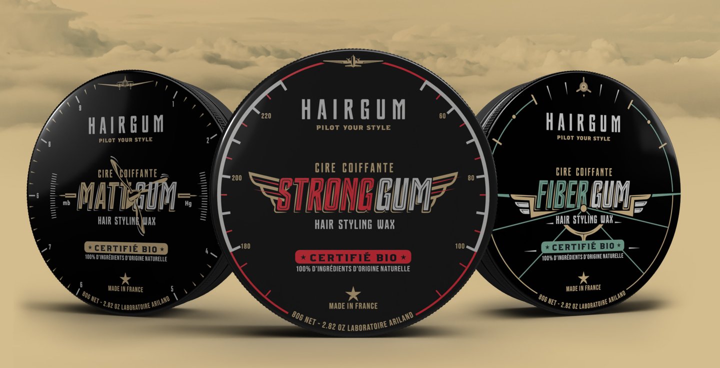 Packaging Design Cires Hairgum