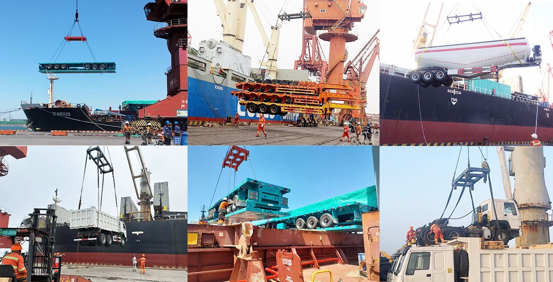 semi trailer export