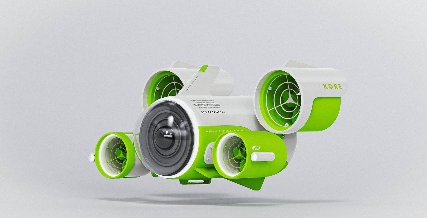 UNDERWATER DRONE KORE AUV 