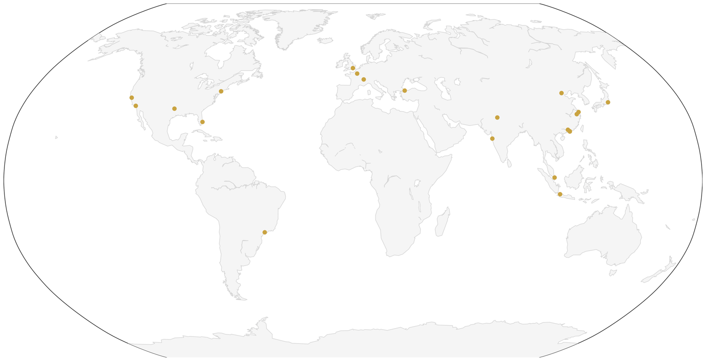 A world map