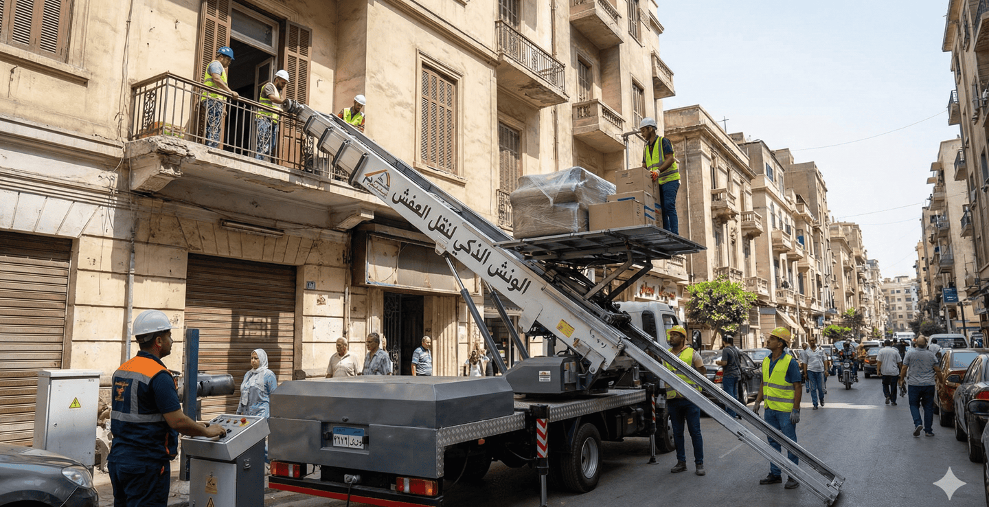 تكنولوجيا الرفع الهيدروليكي والنقل العمودي في الكويت 2026