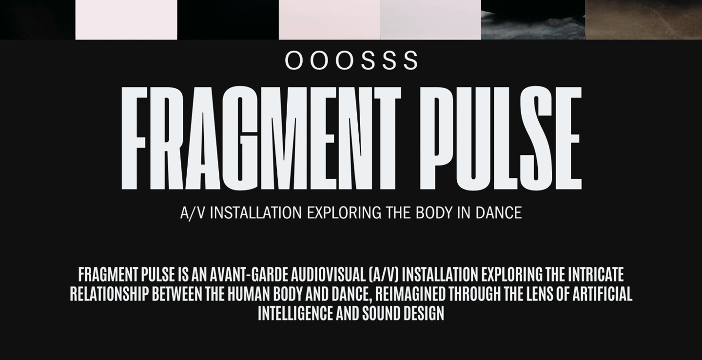 Cutting-Edge Audiovisual Installation Exploring Human Movement and AI