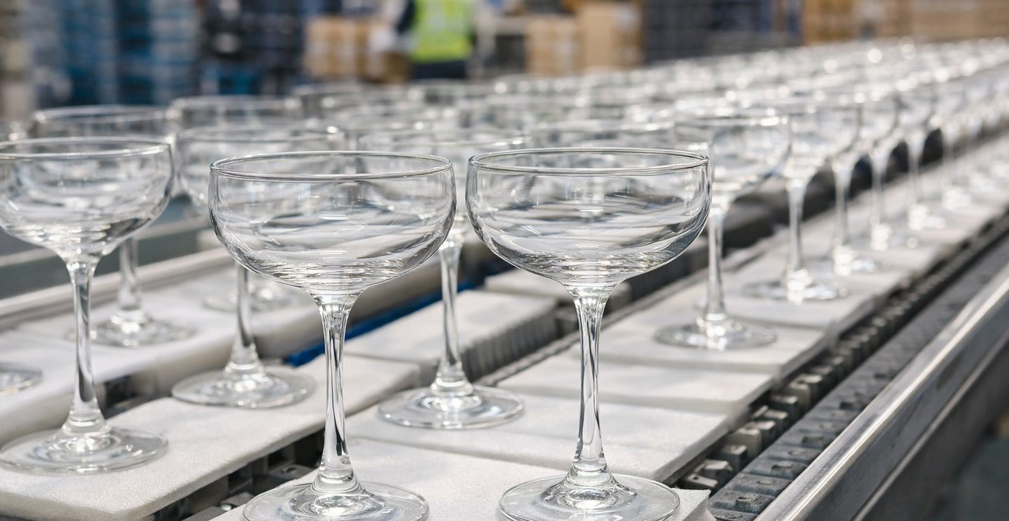 Champagne Coupe Glass wholesale in China