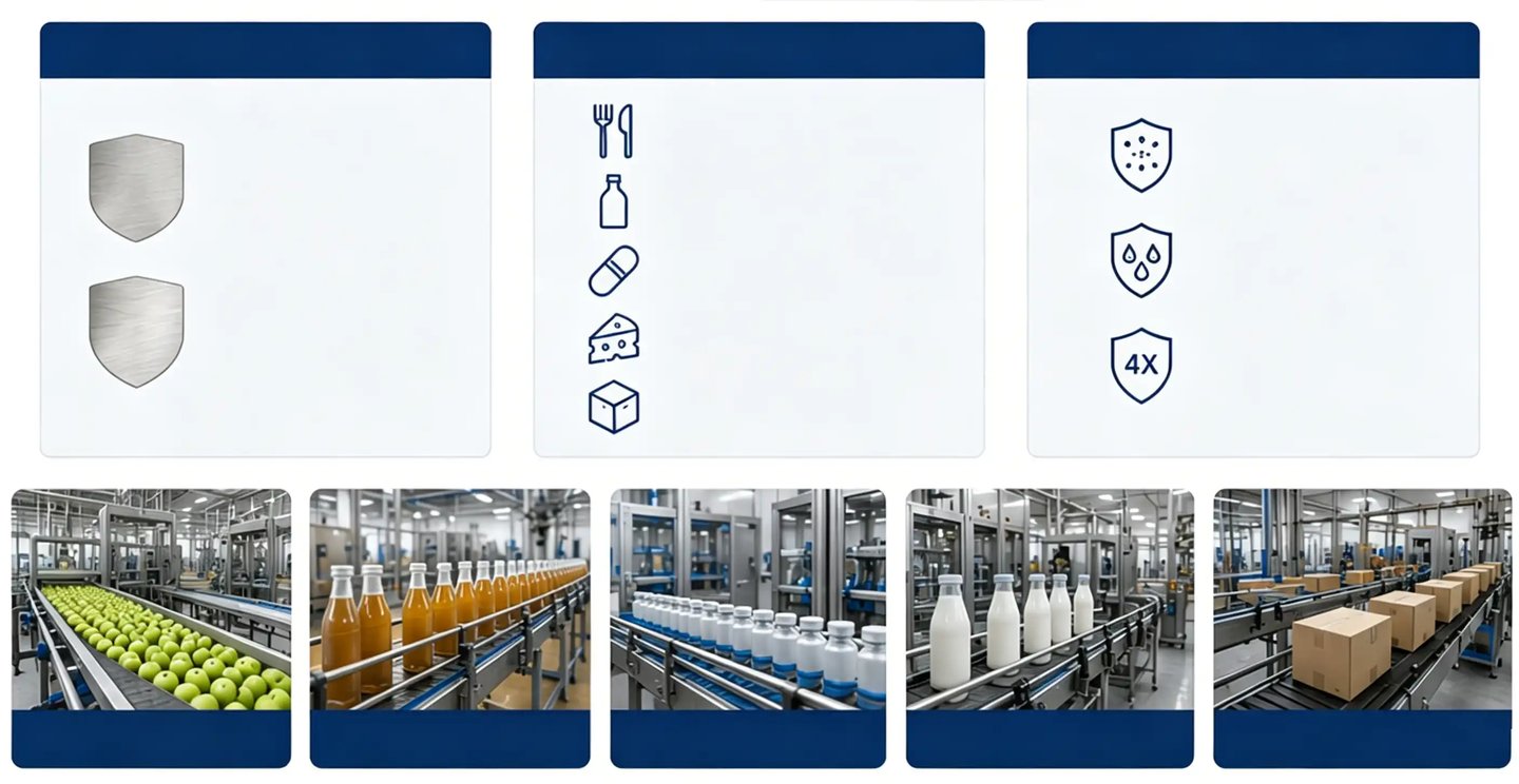 washdown enclosure Typical Applications