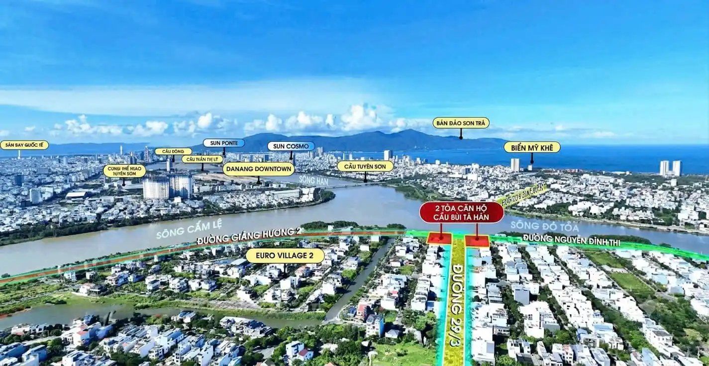 VỊ TRÍ DỰ ÁN SUN S-LIGHT TOWER ĐÀ NẴNG 3