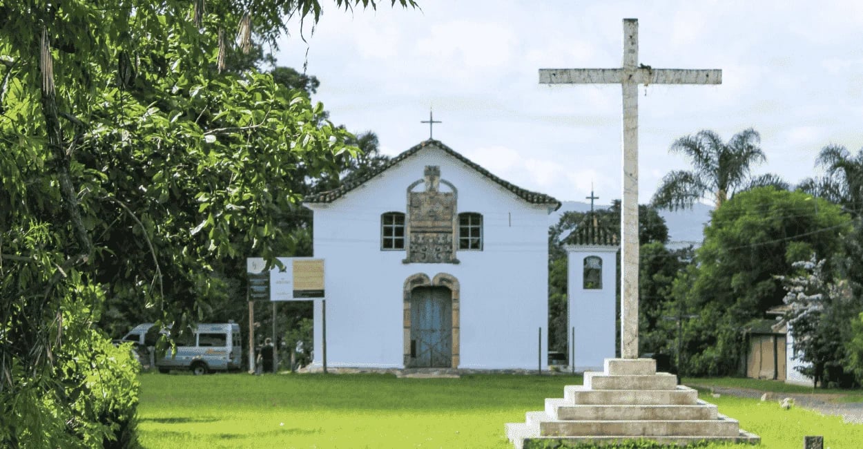 Igreja de Santa Ana em Chapada, distrito de Ouro Preto