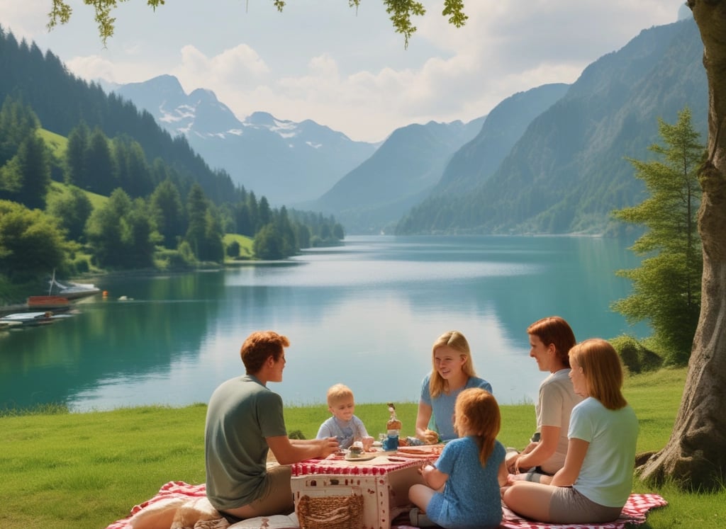 A friendly customer service representative wearing a headset, smiling warmly.
