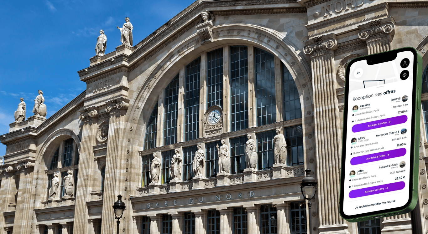  taxi gare du nord prix