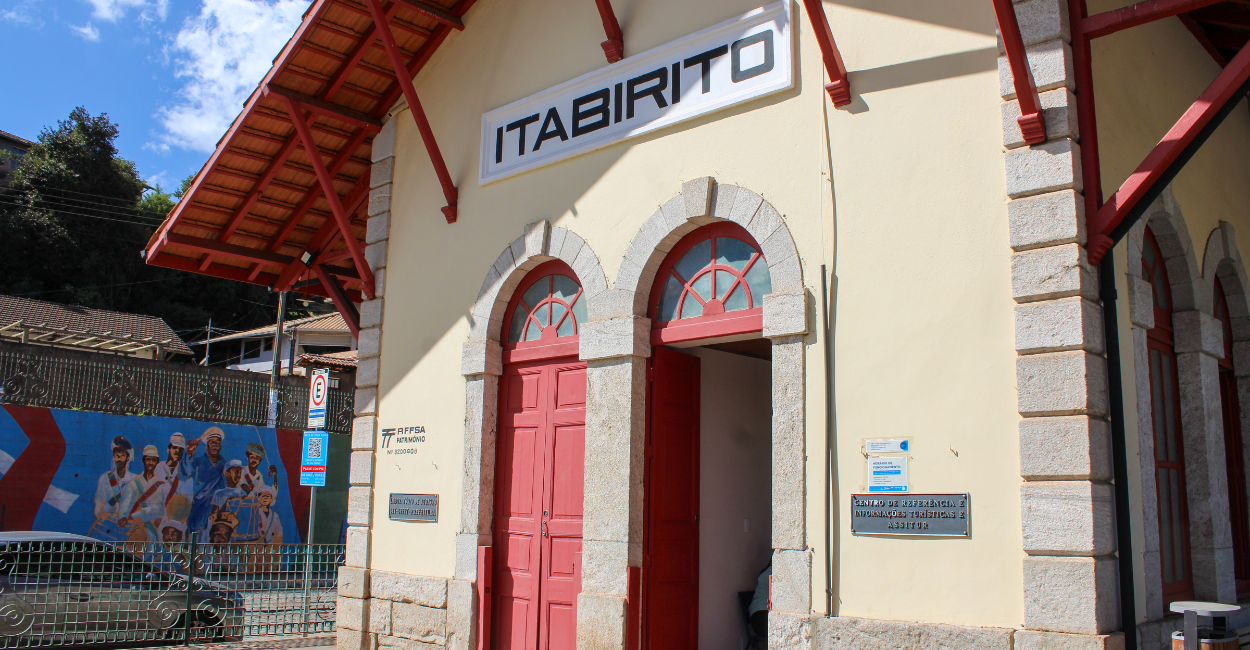 Estação Ferroviária de Itabirito, Cidade Histórica pertinho de BH, MG