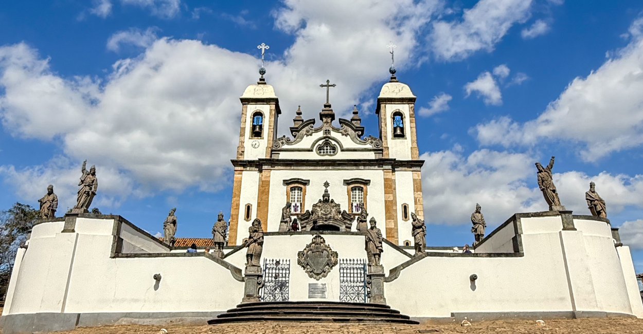 Santuário do Bom Jesus de Matosinhos em Congonhas, Cidade Histórica de Minas Gerais