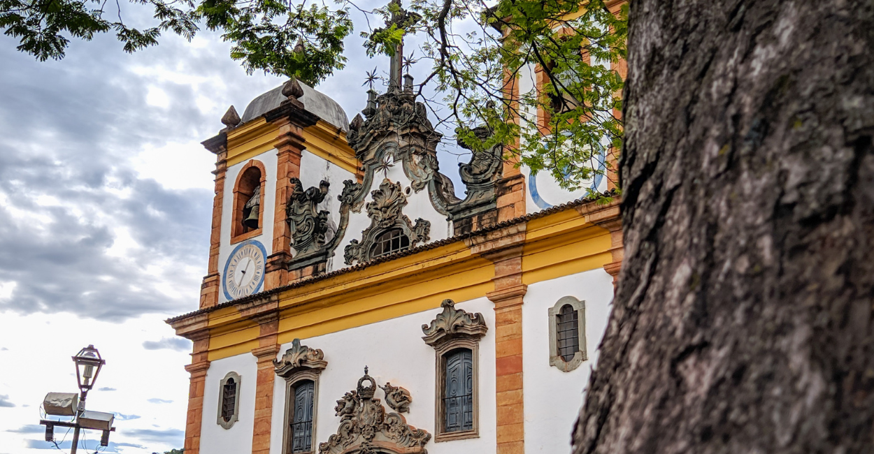 Igreja Histórica no Centro Histórico de Sabará, MG