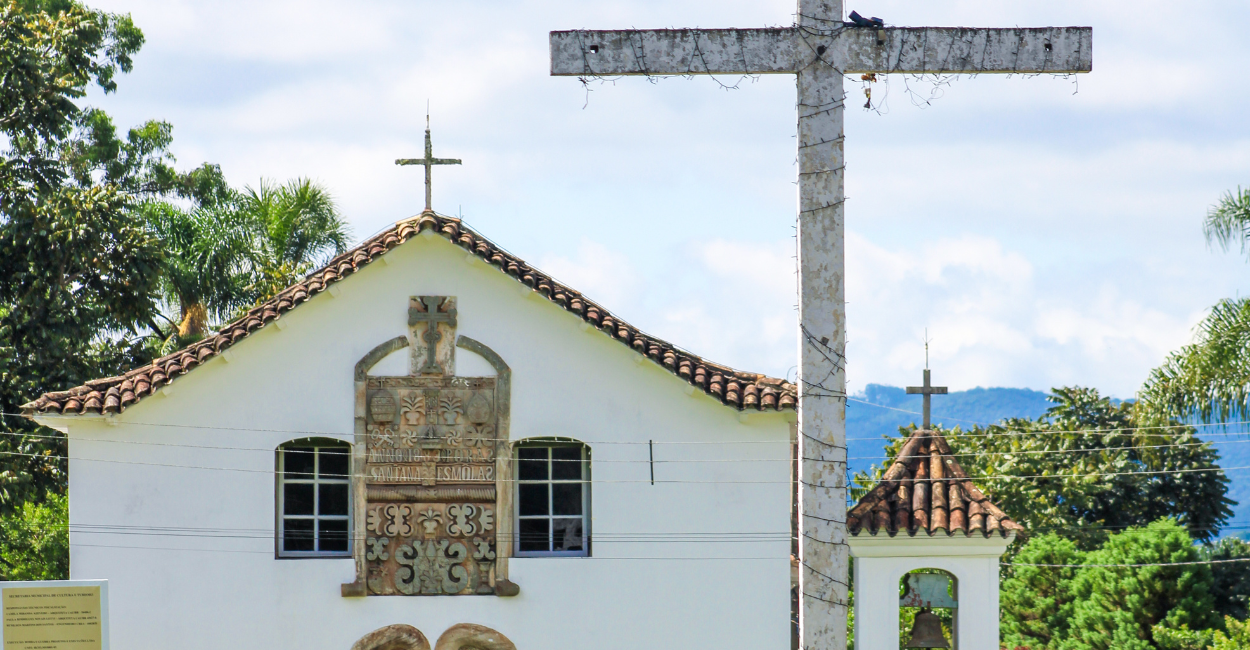Igreja Histórica no Centro Histórico de Chapada, Um Vilarejo Que É Distrito de Ouro Preto