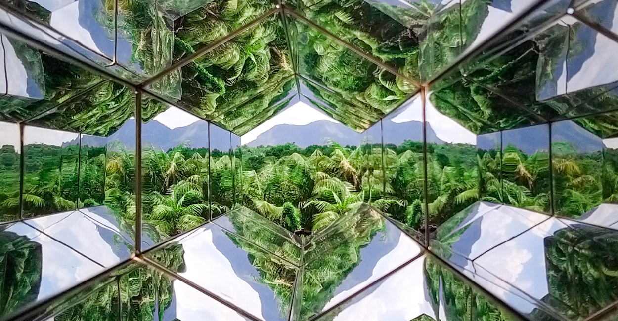 Obra de Arte em Inhotim do artista Olafour Eliasson