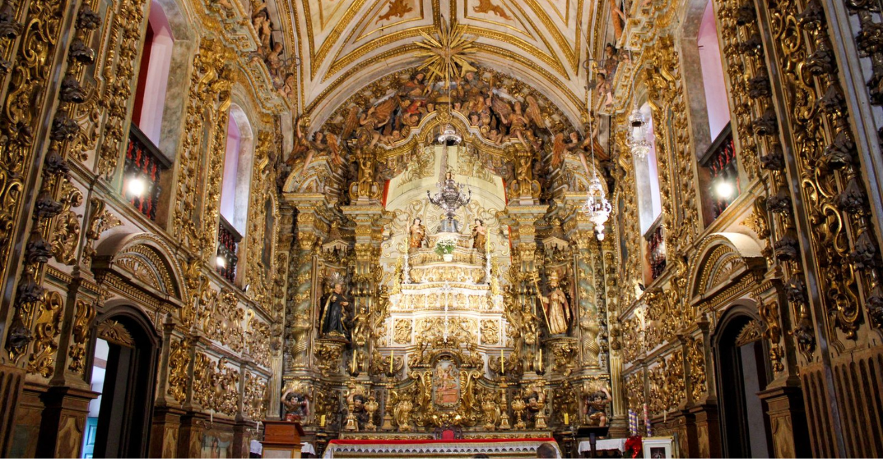 Basílica Matriz de Nossa Senhora do Pilar em Ouro Preto Minas Gerais
