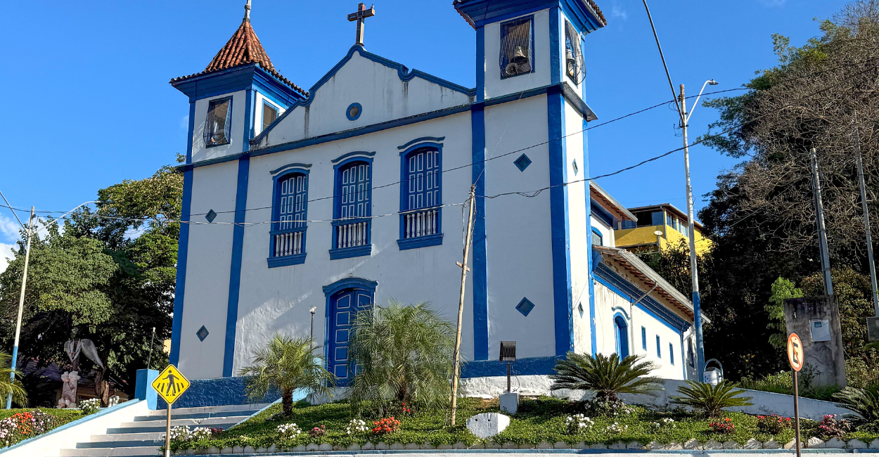 Igreja Histórica na Cidade Histórica de Ipoema, Minas Gerais