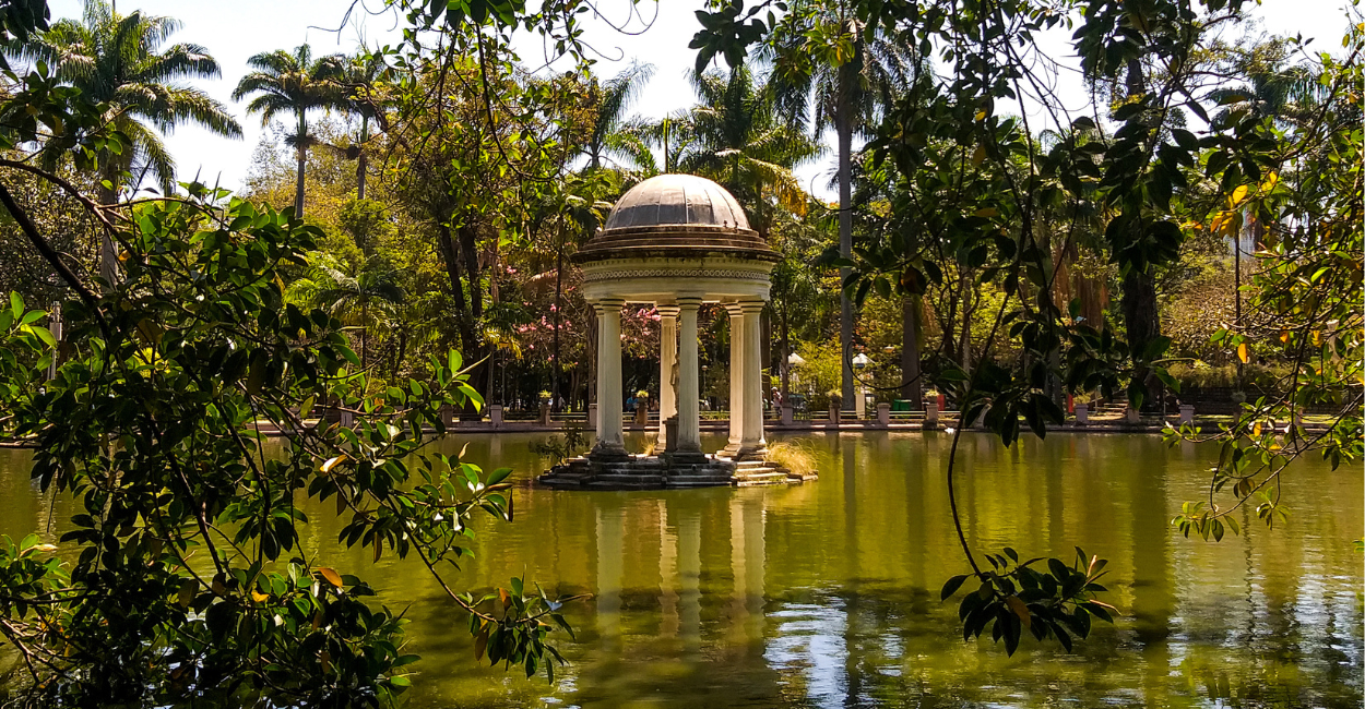 Natureza e Lagoa no Parque Municipal em Belo Horizonte