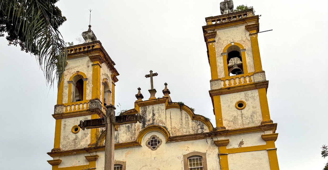 Igreja Histórica no Centro Turistico de Amarantina, distrito de Ouro Preto