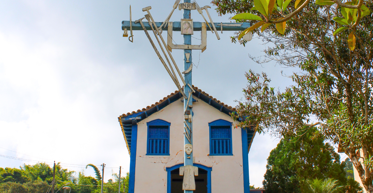 Capela histórica e turistica em Brumal, Distrito de Santa Bárbara