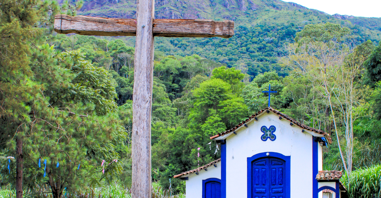 Capela de Nossa Senhora dos Remédios, ponto turistico em Santo Antonio do Salto, Ouro Preto