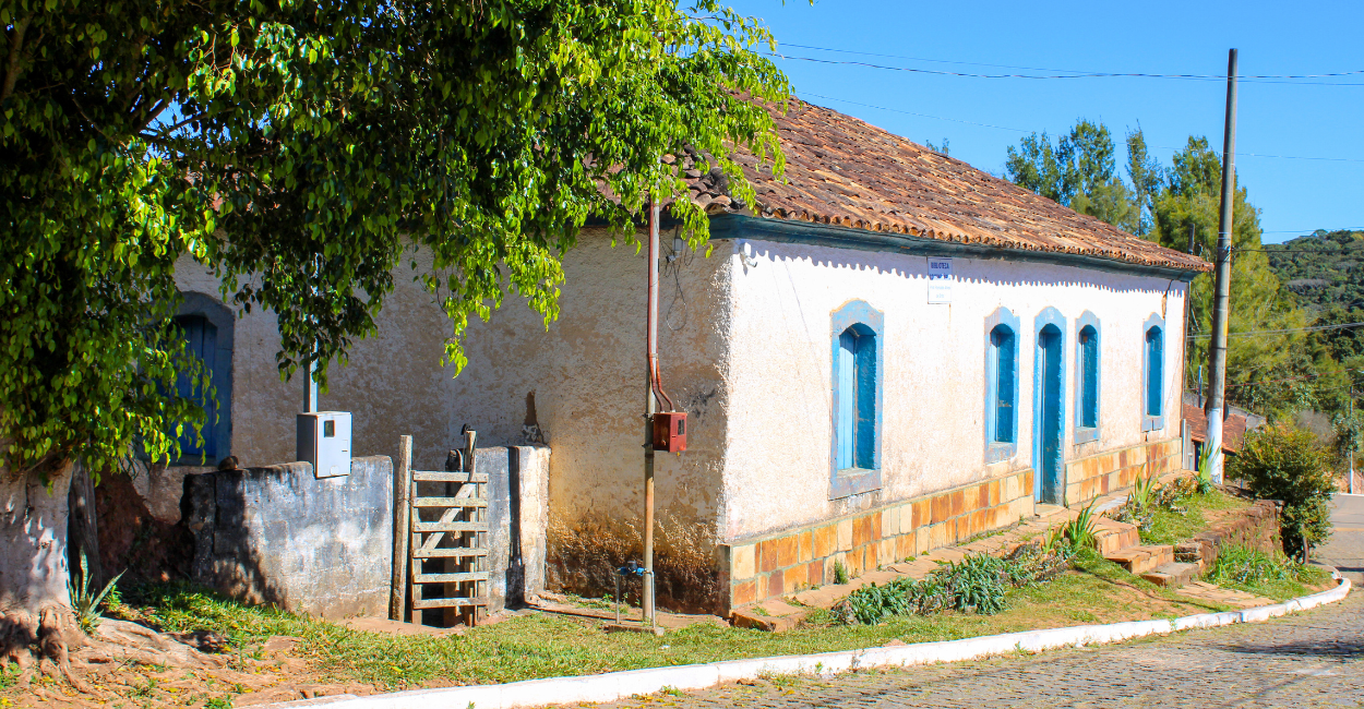 Casa histórica no centro turistico de Itatiaia, Minas Gerais, distrito turistico de Ouro Branco