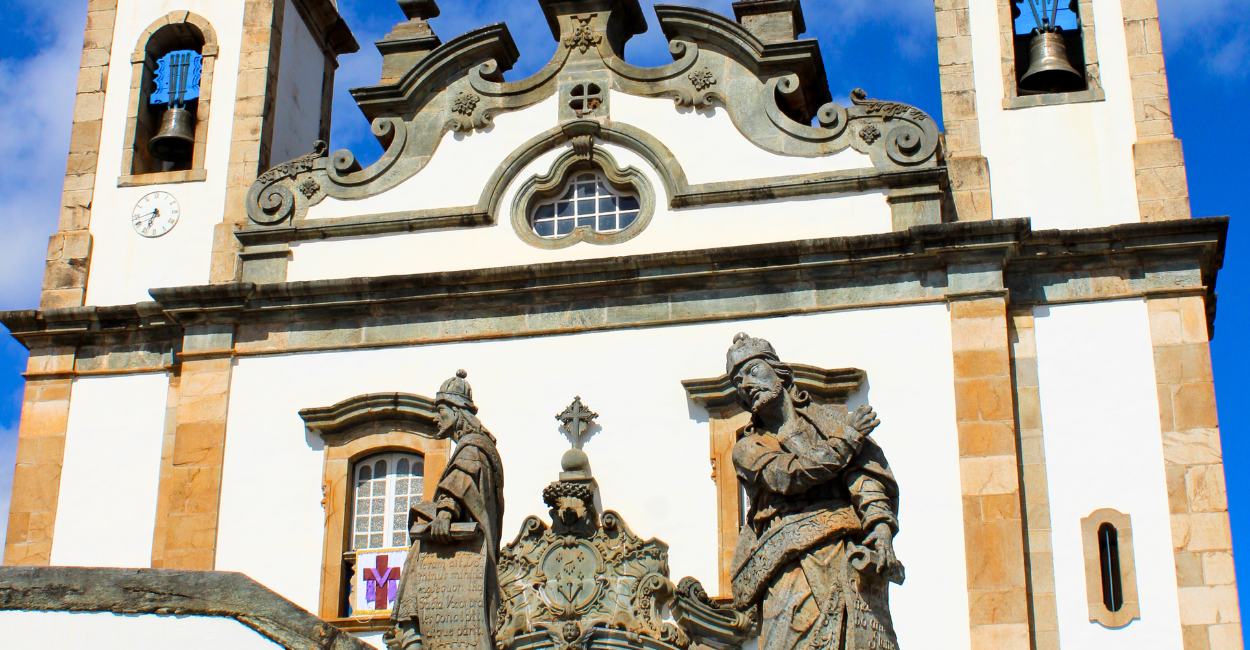 Igreja Matriz de Congonhas, cidade historica e turistica de Minas Gerais