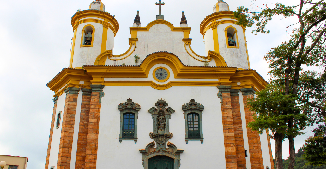Igreja Histórica e Turistica em Barão de Cocais, Minas Gerais
