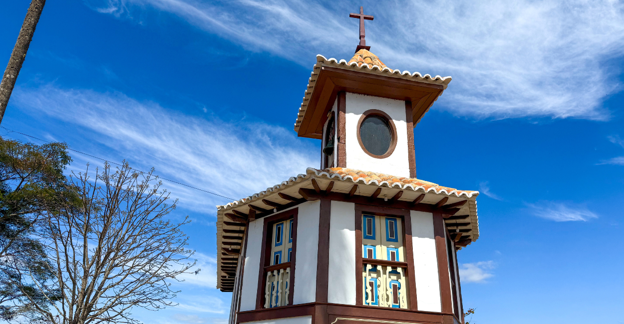 Igreja histórica, que é um ponto turistico no distrito de Monte Verde, em MG