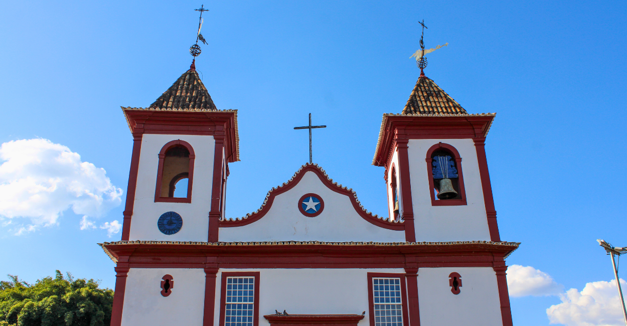 Igreja Matriz de Sabará, localizada no centro histórico e turistico da cidade