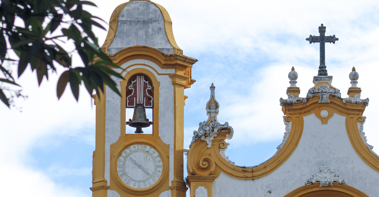 Igjrea Matriz de Santo Antonio Na Cidade Histórica e turistica de Tiradentes em Minas Gerais
