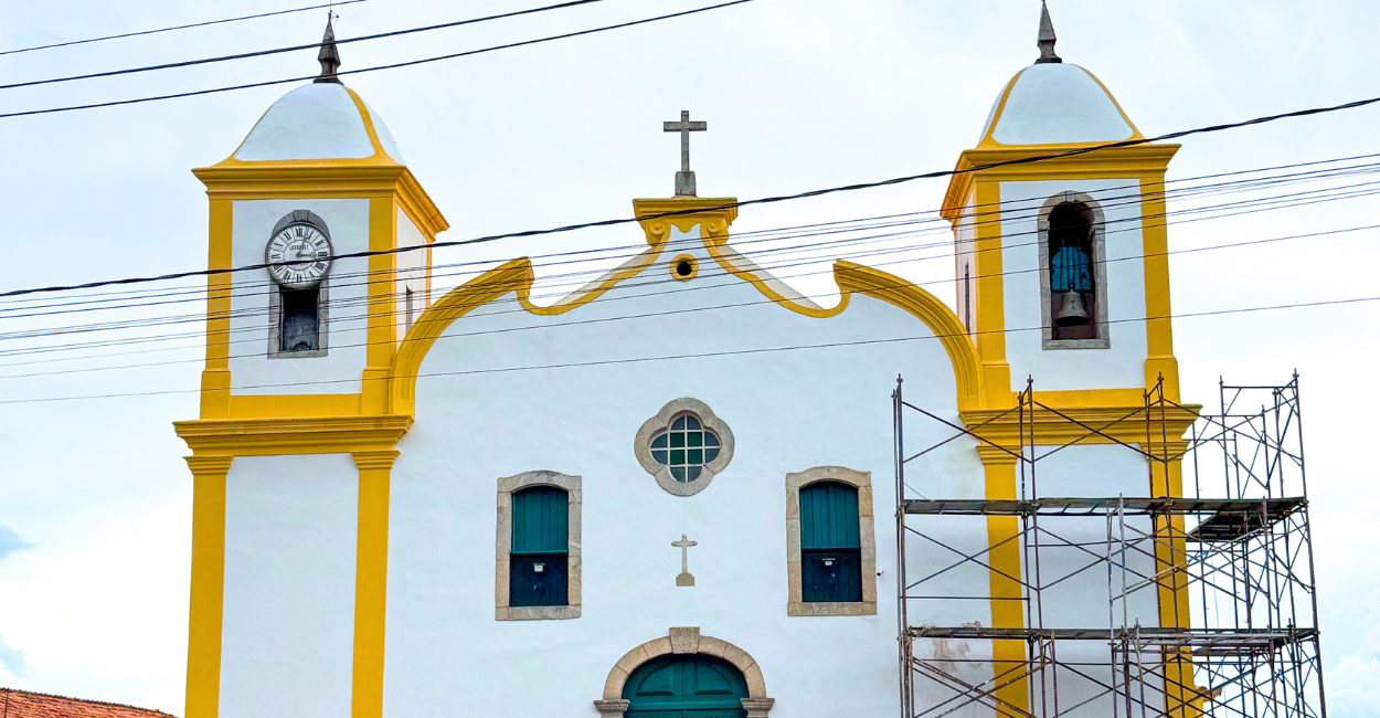 Igreja no centro turistico de Cachoeira do Campo, Distrito de Ouro Preto MG