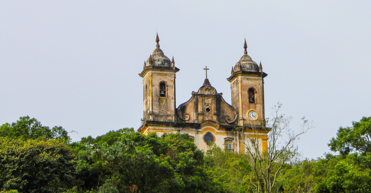 Igreja Historica em Ouro Preto, cidade historica de Minas Gerais