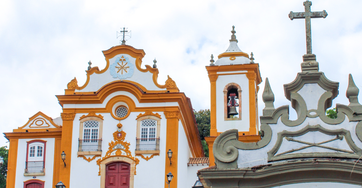 Centro histórico de São João del Rei, cidade histórica em Minas Gerais