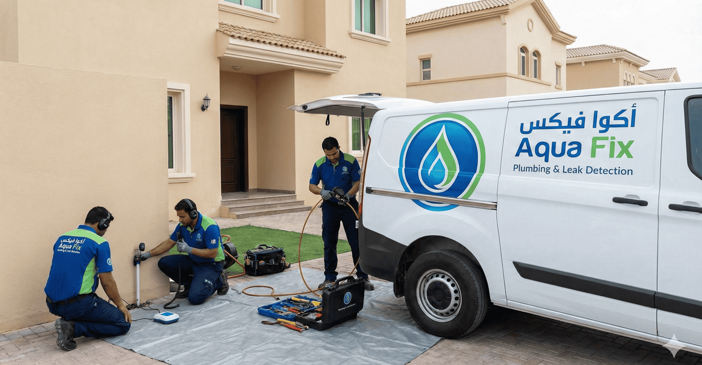 أكوا فيكس" في عالم السباكة وكشف تسربات