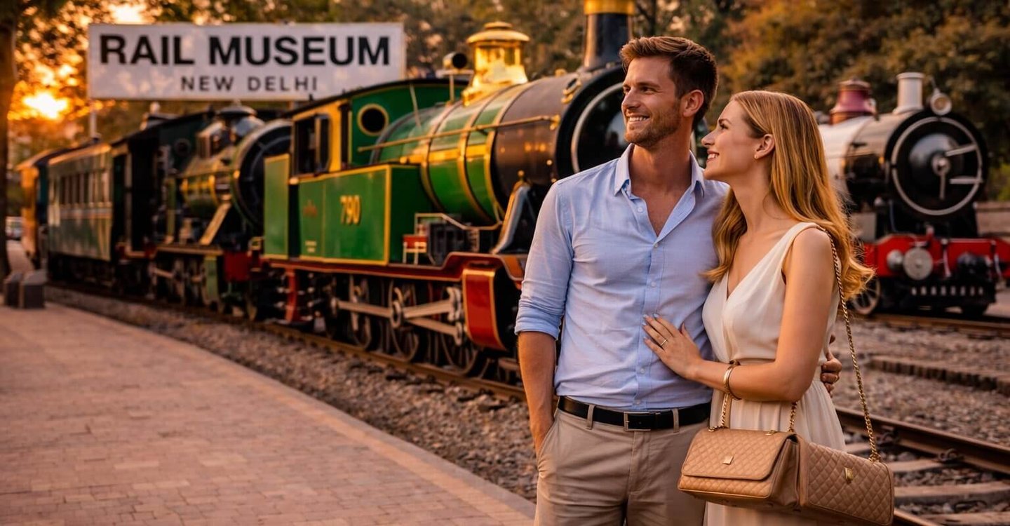 Rail Museum in New Delhi