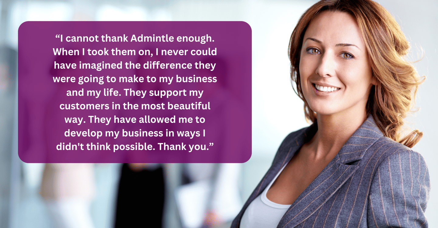 I cannot thank Admintle enough...