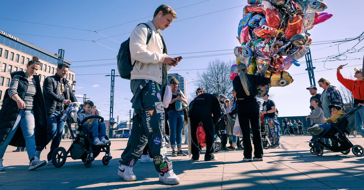 Vappu celebrations in Tampere