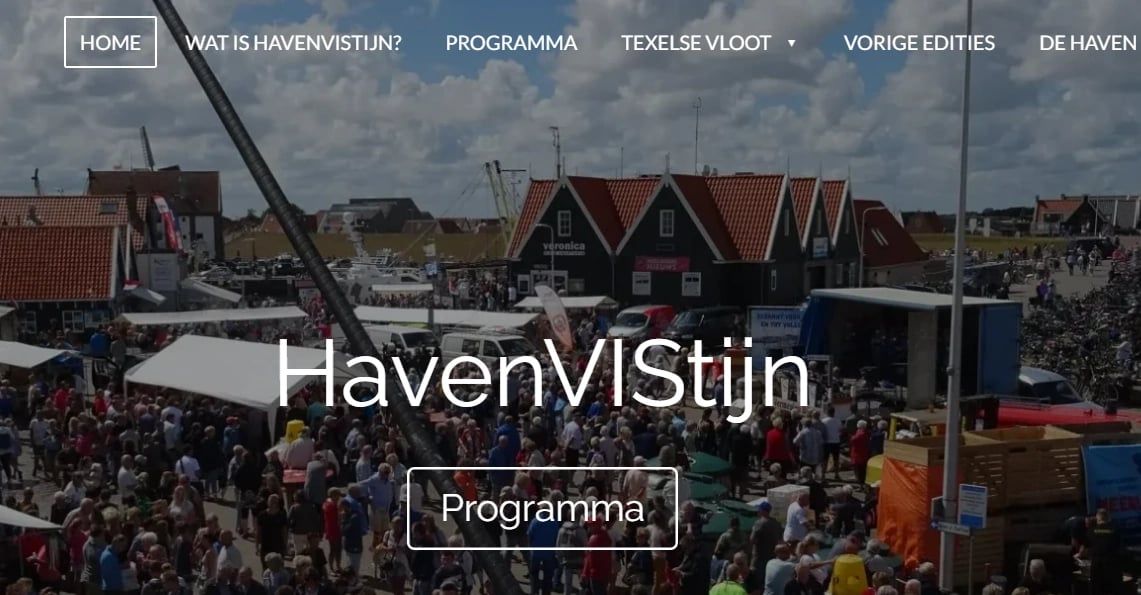 De website van het HavenVIStijn