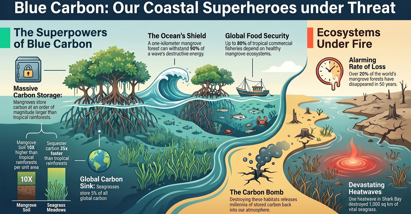 blue carbon coastal superhero