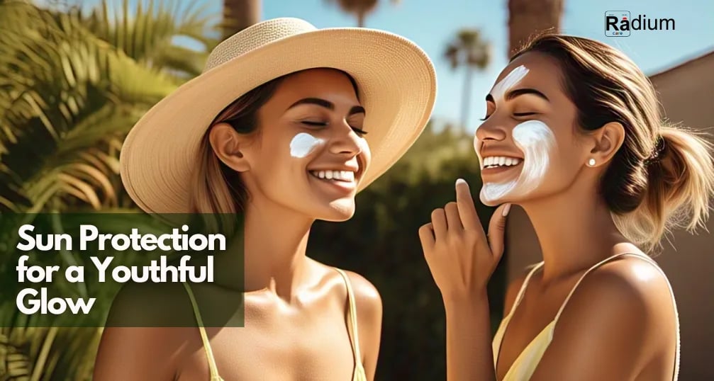 sun protection for a youthful glow