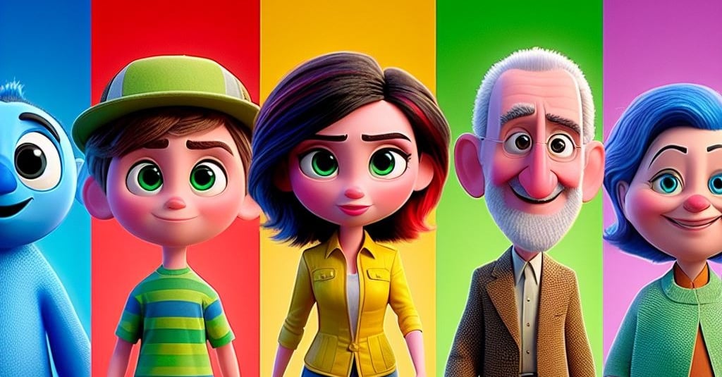 a group of animated animated animated characters MARTIN PE / COACH