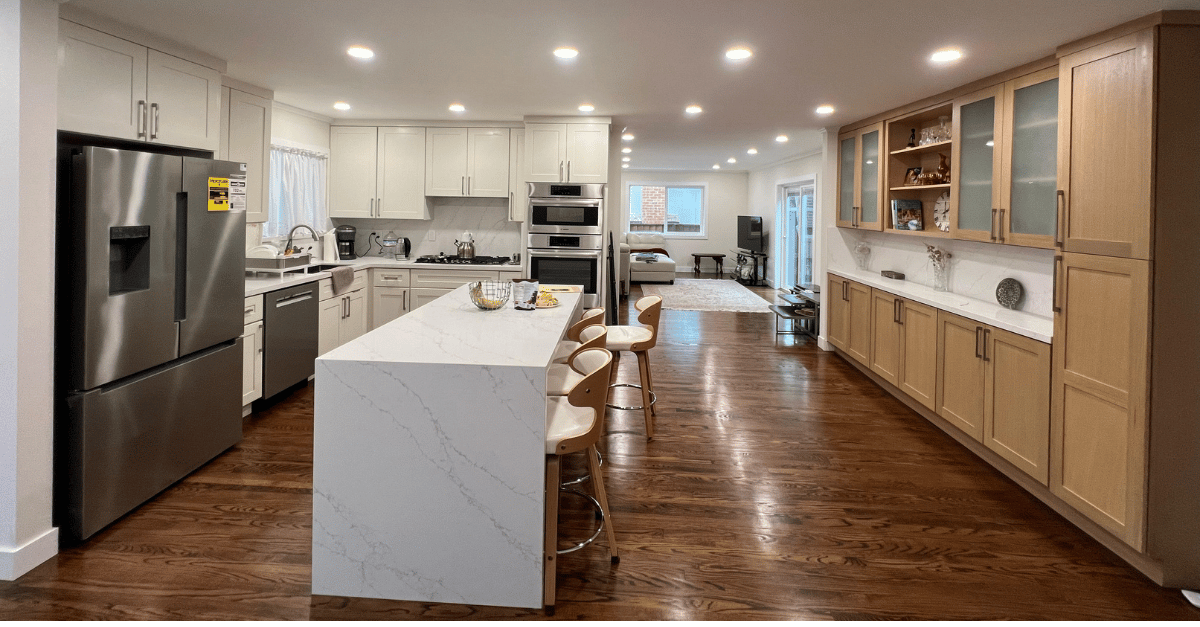 Modern and custom kitchen remodel bay area by asha constructionha