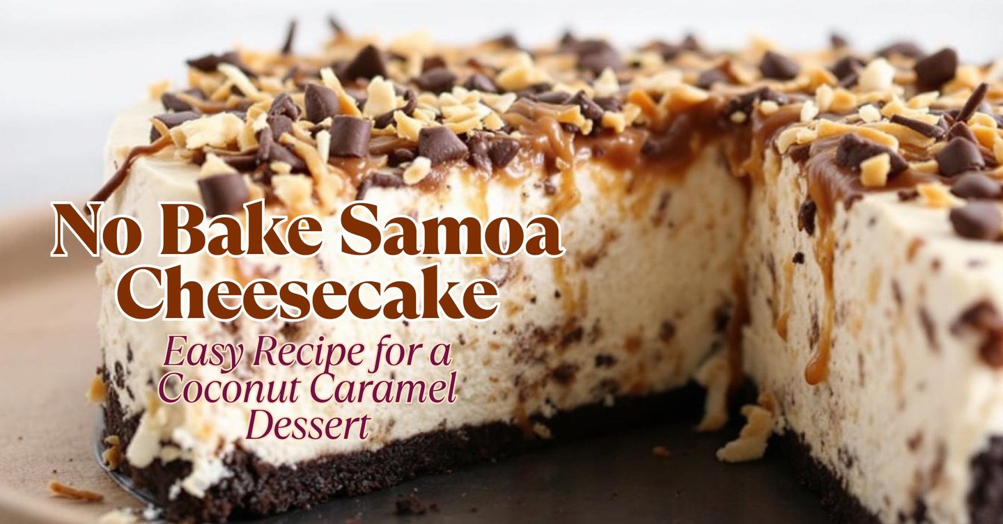 Samoa Cheesecake
