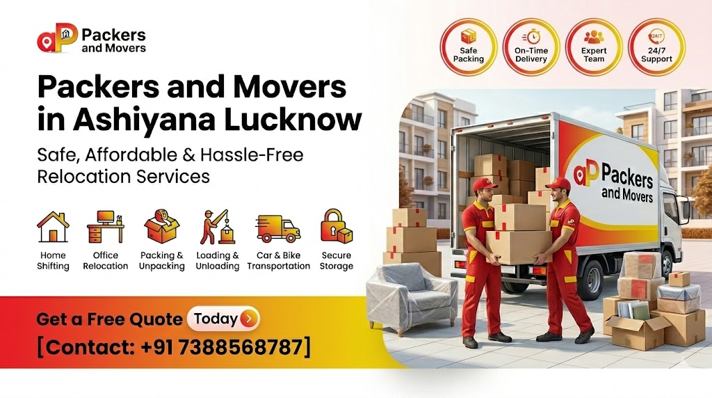 Packers And Movers In Ashiyana Lucknow