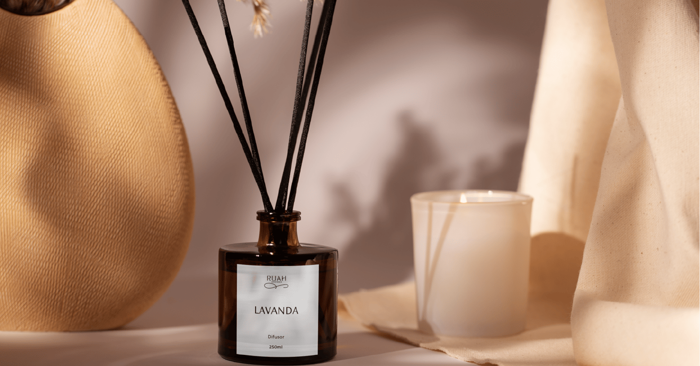 a vase with a candle and a candle in a vase