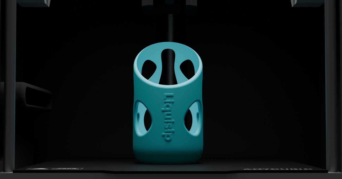 3d printing liquisip smart water bottle