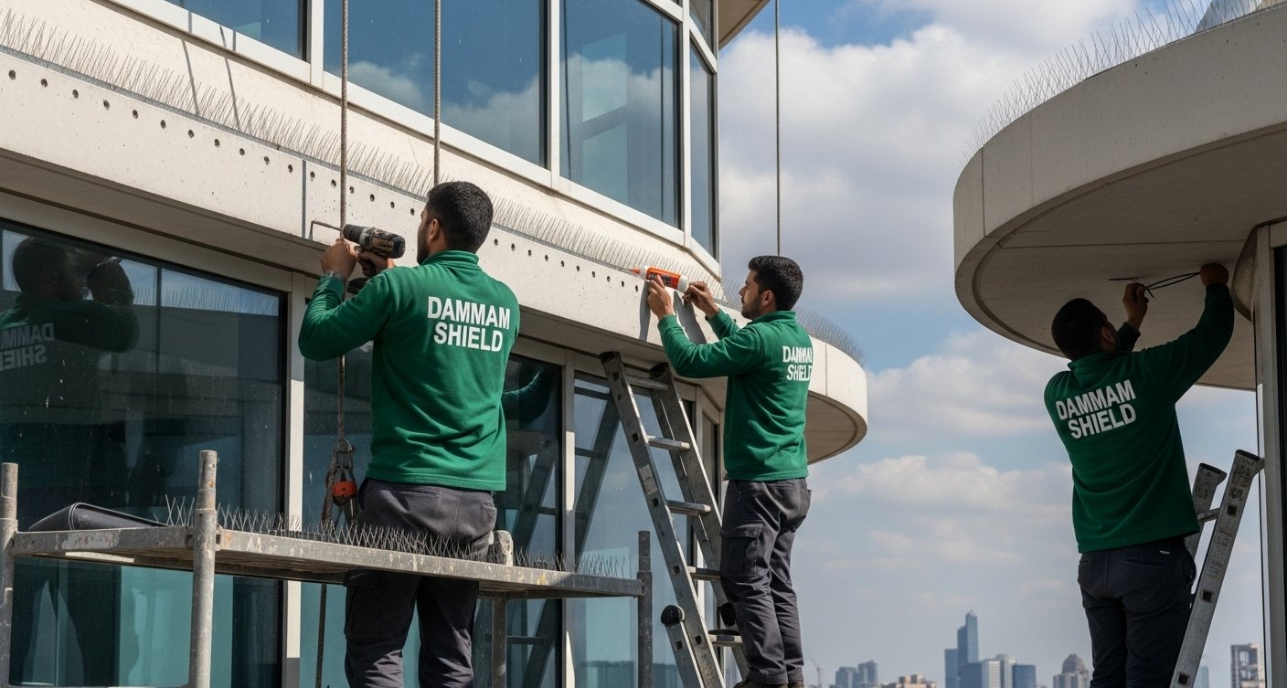 تنظيف الأسطح وإزالة أعشاش الحمام – دليل شامل