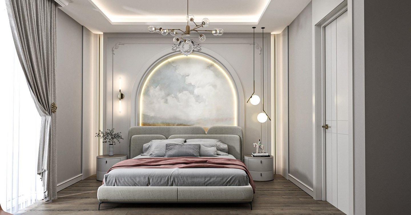 Konut M Antalya yatak odası iç mimari tasarımı-La Féra Interior Design