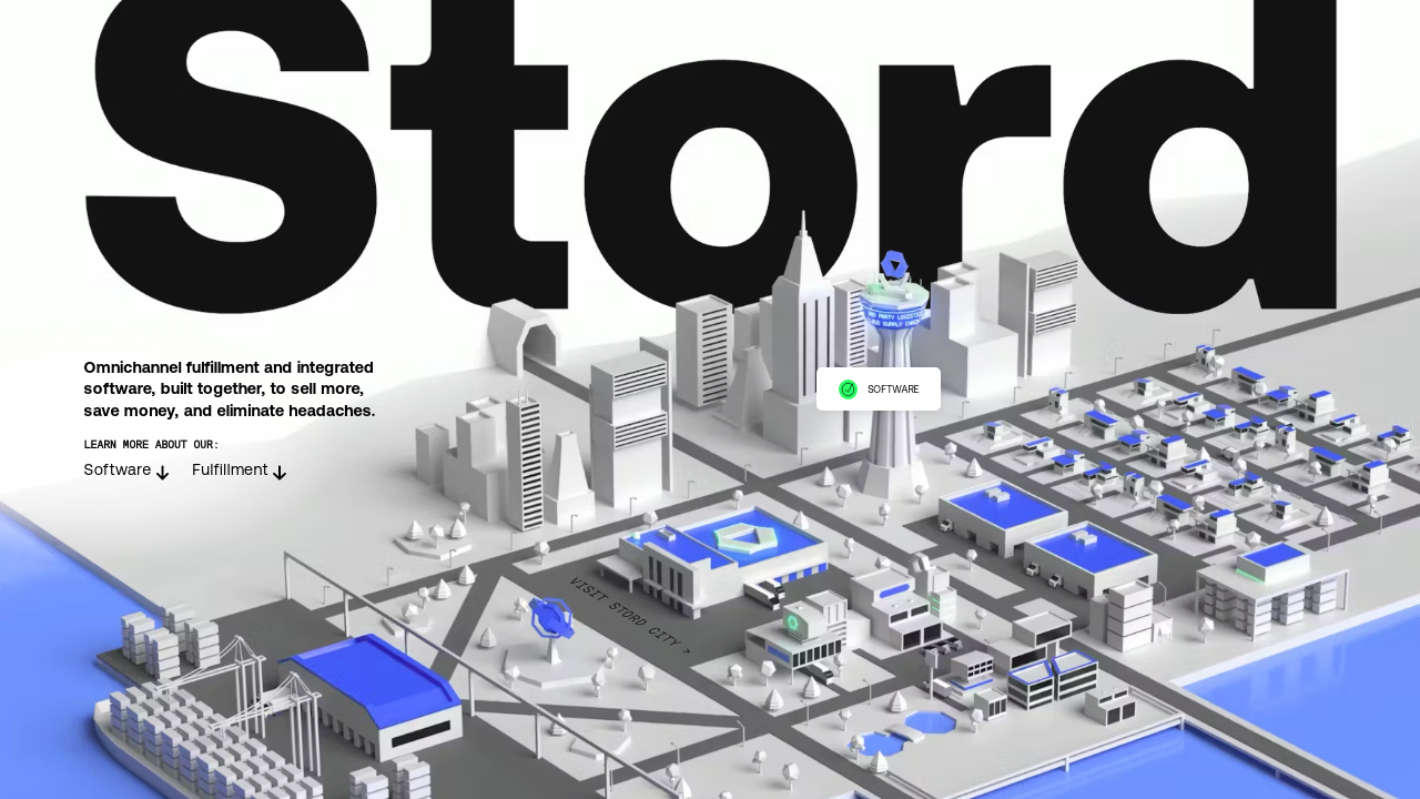 3D illustration website hero animation