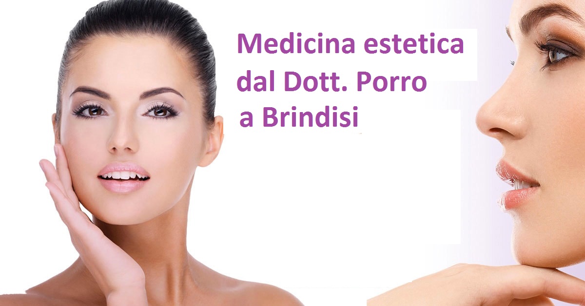 volto di donne con scritta medicina estetica Dott. Porro