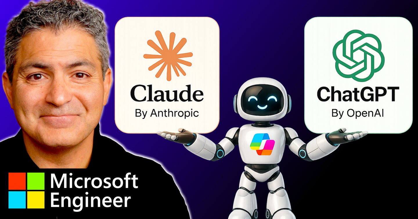 How to Use Claude and ChatGPT Inside Microsoft 365 Copilot